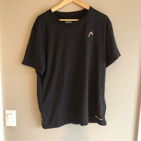 HEAD - hypertex men’s shirt - black - size LARGE - Picture 2 of 9